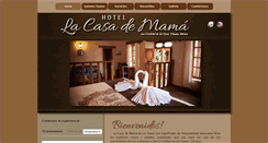 Desktop Screenshot of lacasademama.com.mx